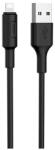 hoco. Cablu de date USB 2.0 la Lightning pentru Apple iPhone Hoco Soarer X25 H100151 iPhone cabluri de date Lungime 1 Metru Culoare Negru (H100151)