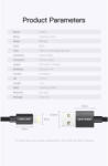 Vention Cablu de date iPhone Lightning Tata la USB 2.0 Tata VENTION 1.5M V088 iPhone cabluri de date (V088)