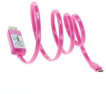 OTB Cablu de date USB 2.0 la Micro-USB cu lumina de functionare animata ON3870 Alte cabluri de date Culoare Roz (ON3870)