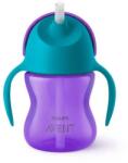 Philips Cana Philips-Avent Cu Pai 9 luni 200ml Mov/Albastru (SCF796/02)