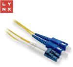 LYNX CS Cablu patch duplex LYNX SM, OS2, LC/SC, 9/125m, 1m (LX-DPX-LC/SC-OS2-1)