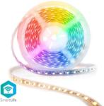 Nedis Bandă LED inteligentă Nedis WIFILS52CRGBW Wi-Fi | Multicoloră | SMD | 5, 00 m | IP21 | 2700 - 6500K | 960 lm | Android / IOS (WIFILS52CRGBW)