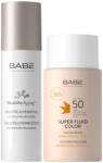 Laboratorios Babé Healthy Aging Bőrmegújító szérum+Super Fluid Color SPF50 csomag 50+50 ml