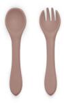 Petite&Mars Take&Match Silicone Cutlery прибор Velvet Latte 6m+ 2 бр