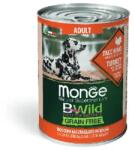Monge BWild Grain Free Dog konzerv - Pulyka, sütőtök, cukkini 400g