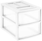 HEIDRUN Irattartó, A4, 2 fiókos, fehér