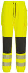 Portwest KX346 PW3 Hi-Vis flexi nadrág sárga-fekete (KX346YBRXXL)