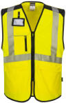 Portwest PW309 PW3 Hi-Vis Executive mellény sárga-fekete (PW309YBRXL)