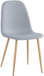 TEMPO KONDELA Szék, világos szürke/bükk, LEGA NEW (393513)