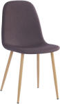 TEMPO KONDELA Szék, sötétbarna/bükk, LEGA NEW (393512)