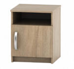 TEMPO KONDELA Éjjeliszekrény, tölgy sonoma, BETTY 2 BE02-017-00 (209850)