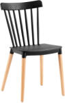 TEMPO KONDELA Étkezőszék, fekete/bükk, ZOSIMA (373367)