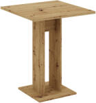 TEMPO KONDELA Étkezőasztal, artisan tölgy, 67, 5x67, 5 cm, EVERET (393925)