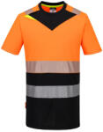 Portwest DX434 DX4 Hi-Vis Class 1 póló narancs-fekete (DX434OBRS)