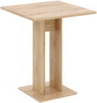 TEMPO KONDELA Étkezőasztal, sonoma tölgy, 67, 5x67, 5 cm, EVERET (393922)