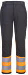 Portwest CD888 WX2 Eco Hi-Vis Class 1 service nadrág narancs-fekete (CD888OBR48)