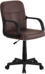 TEMPO KONDELA Irodai fotel, barna, AYLA NEW (354420)
