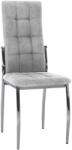 TEMPO KONDELA Szék, szürke szövet/fém, ADORA 2 NEW (395247)