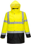 Portwest S766 Essential 5 az 1-ben munkavédelmi kabát sárga-fekete (S766YBRL)