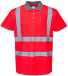 Portwest S477 Hi-Vis pólóing piros (S477RERM)