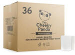 The Cheeky Panda Toalettpapír, bambusz, 3 rétegű, kistekercses, 36 tekercs, CHEEKY PANDA, fehér (KHH902) (KHH902)