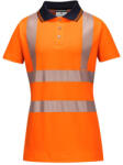 Portwest LW72 Hi-Vis női pólóing narancs-fekete (LW72OBRM)