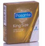 Pasante - prémium, king size óvszerek (3 db)