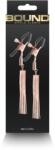 NS Toys Bound - Nipple Clamps - D2 - Rose Gold - makelove