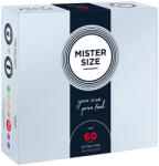 MISTER SIZE - XL óvszer 60 mm, prémium kényelem 36 db-os