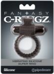 Pipedream - Fantasy C-Ringz Vibrating Silicone Super Ring Black