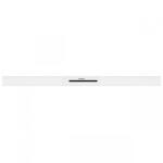 Kaldewei Zuhanytálca Kaldewei Flowline Zero 90 cm rozsdamentes acél fehér szőnyeg 940000010711 (940000010711)