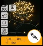 Aigostar - LED външна коледна гирлянда 300xLED/8 режима 30 m IP44 топла бяла (AI2128)