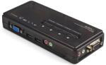 StarTech Switch KVM Startech SV411KUSB, 4x VGA, Black (SV411KUSB) - flax