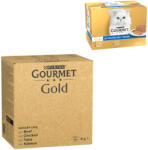 Gourmet 96x85g Gourmet Gold Rafinált ragu 1 nedves macskatáp+24x85g macskatáp ingyen