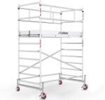 CAGSAN Protube Gurulóállvány (SMSZ180D) Profi kategória, Dupla járólappal, Munkamagasság 4, 4m (130549)