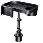 REMAX autós tartó pohártartóba, 4-6.5" méret + pohártartó, FEKETE RM-C48 (RM-C48)