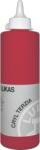 LUKAS Cryl Terzia Plastic Bottle Akril festék Cadmium Red Deep Hue 500 ml 1 db (748740500)