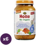 Holle Bio (Demeter) Junior Zöldségrizottó üveges bébiétel (6x220 g)