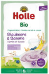 Holle Bio kecsketejes gabonapehely feketeáfonya-banán (200 g)
