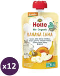 Holle (Demeter) Banana Lama tasakos gyümölcspüré (12x100 g)
