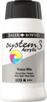 Daler-Rowney System3 Akril festék Titanium White 500 ml 1 db (129500009)