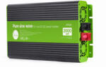 EnerGenie EG-PWC-PS2000-01 áramátalakító és inverter Automatikus 2000 W Fekete, Zöld (EG-PWC-PS2000-01)