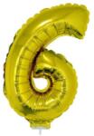 Funny Fashion Számos lufi - 6, arany, 42 cm Ajánlott 6-99 éves korig unisex (66243)