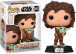 Funko Disney Star Wars - The Mandalorian - Peli Motto with Grogu (665) Figurina