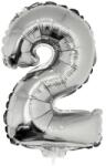 Funny Fashion Számos lufi - 2, ezüst, 42 cm Ajánlott 6-99 éves korig unisex (66224)