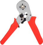  Végzáró csatlakozó krimpelő fogó YAC-8 piros fogantyú (19-100)