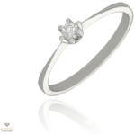 Újvilág Kollekció Fehér arany gyűrű 56-os méret - B42098