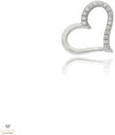 Újvilág Kollekció Ezüst szív medál - 09139-68