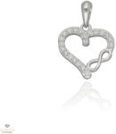 Újvilág Kollekció Ezüst szív medál - 09139-66