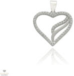 Újvilág Kollekció Ezüst szív medál - 09139-62